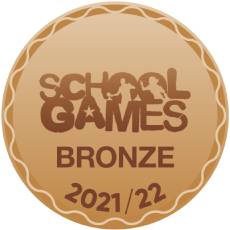 School Games Bronze Award 2021-2022